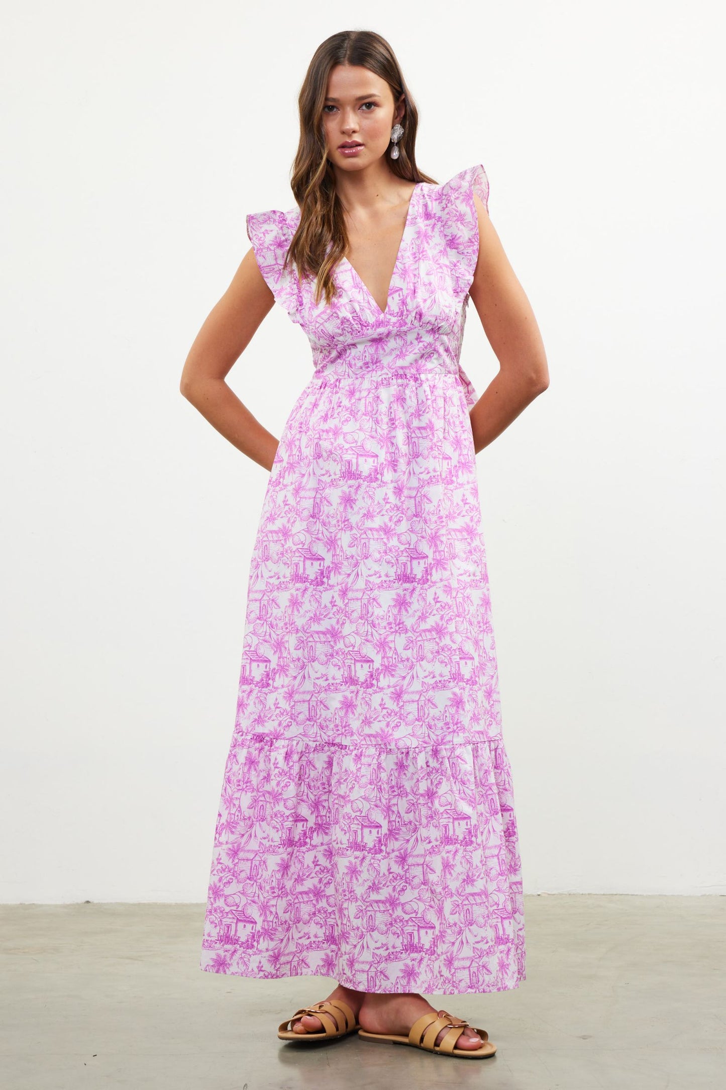 Ashlynn Pink Magnolia Dress