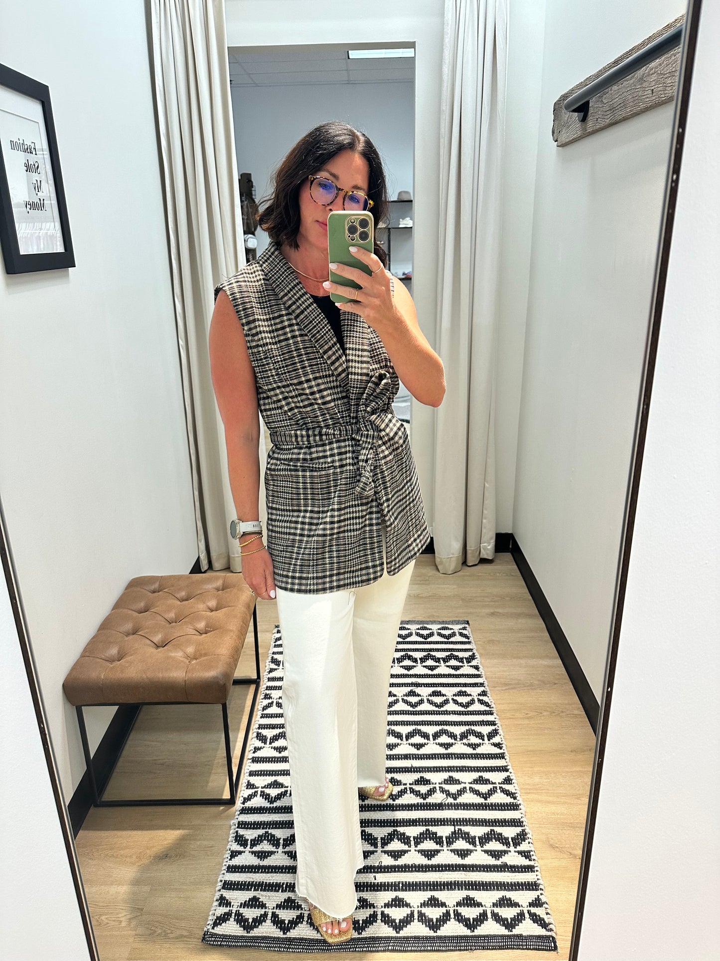 Lauryn Tie Waist Vest