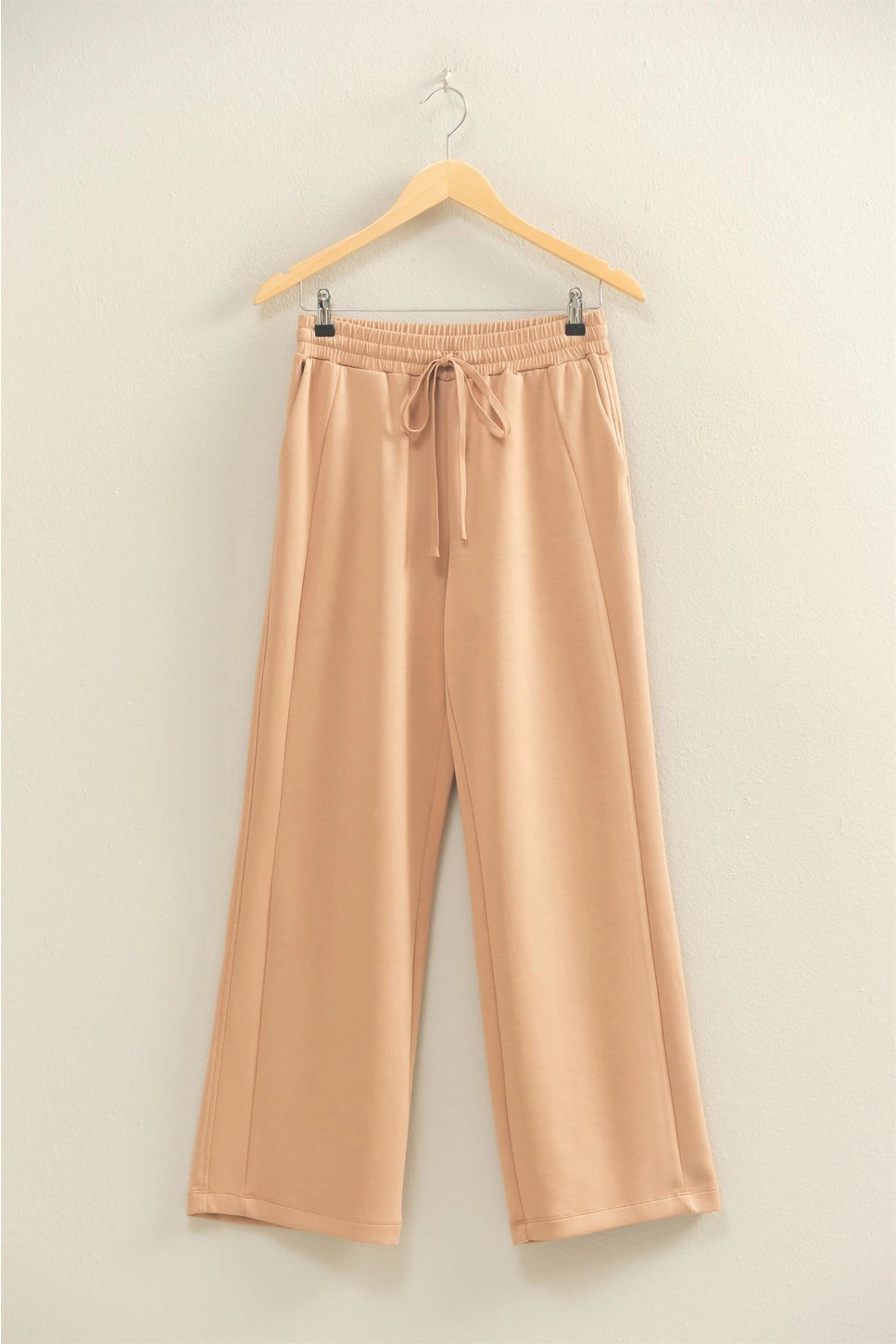 Elliott Scuba High Waist Pant- Dark Taupe