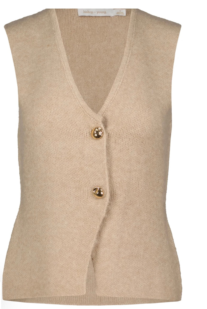 Gelina Sleeveless Sweater