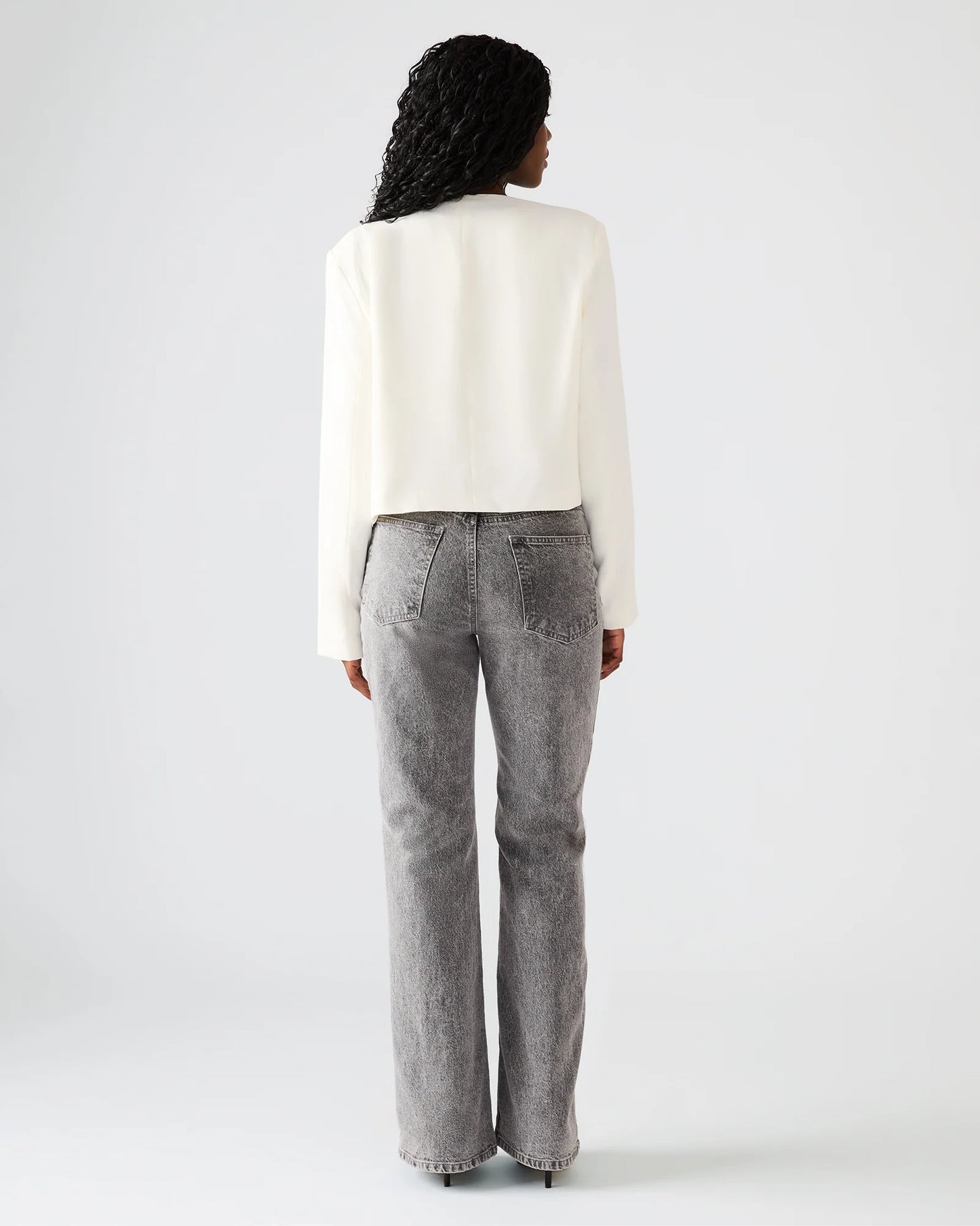 Serena Blazer- White