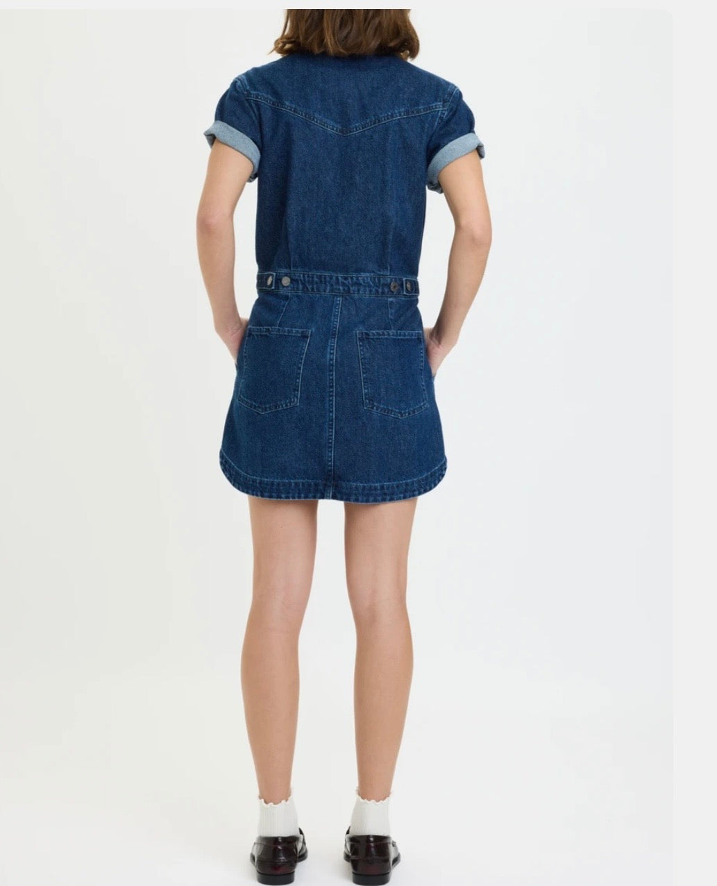 Topanga Dress Short Sleeve- Rush