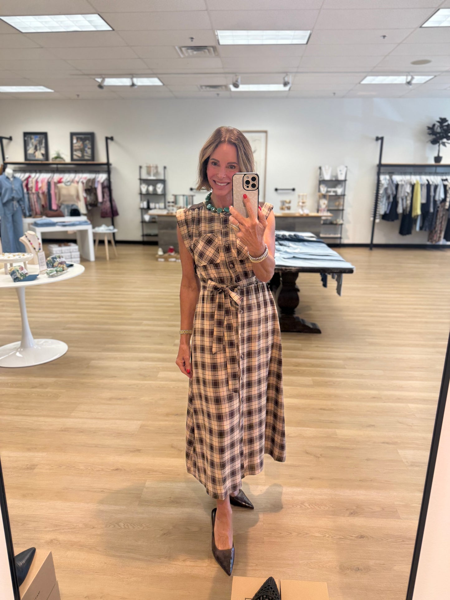 Tatum Plaid Dress