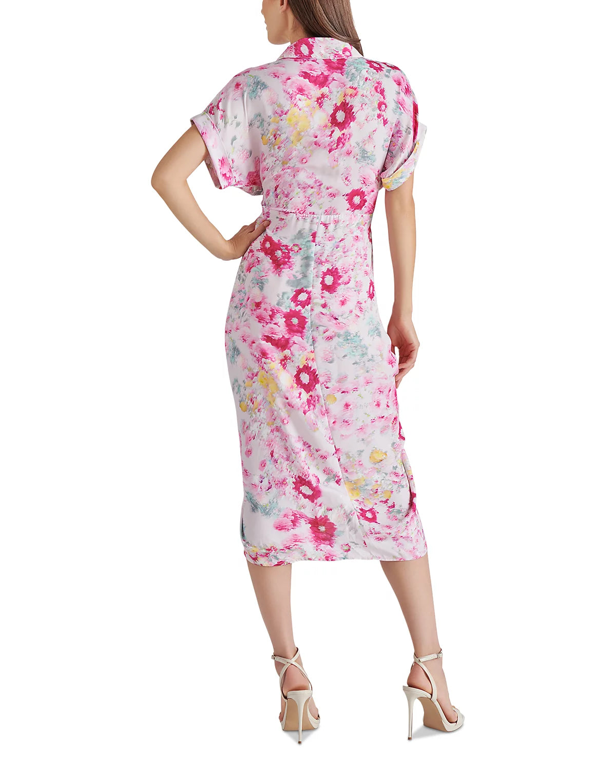 Tori Dress- Pink Hydrangea
