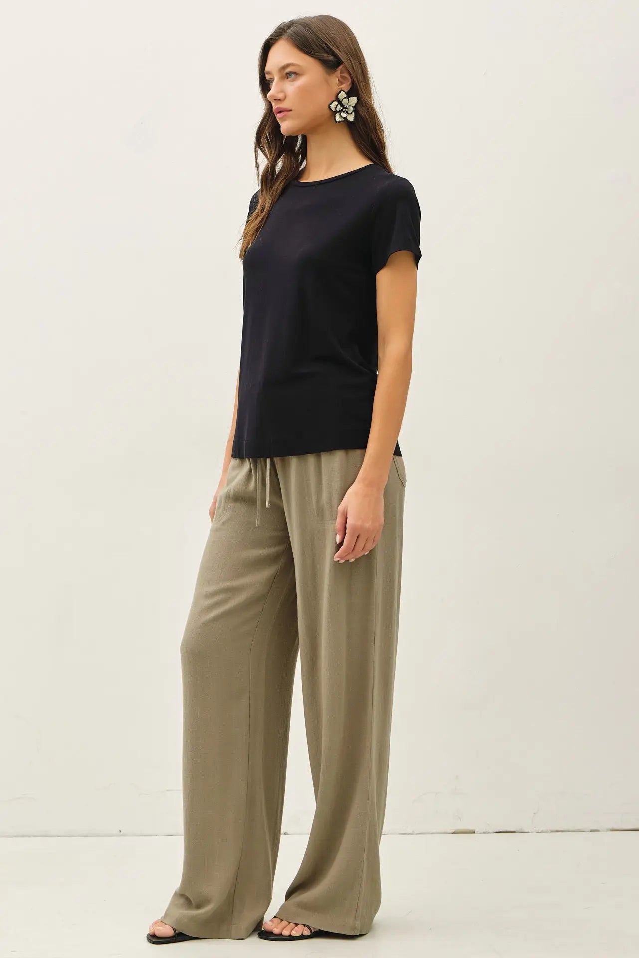 Skye Bamboo Tee- Black
