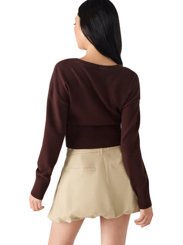 Lauryn Cardigan Chocolate