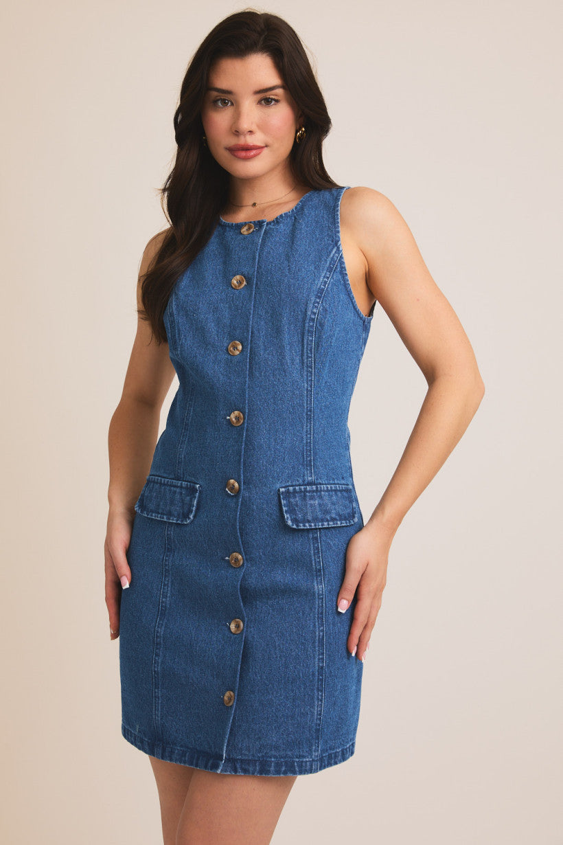Lainey Denim Dress