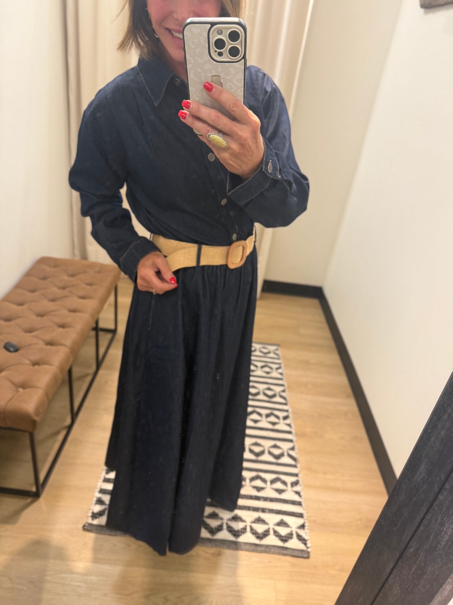 Alice Denim MIDI Skirt & Top