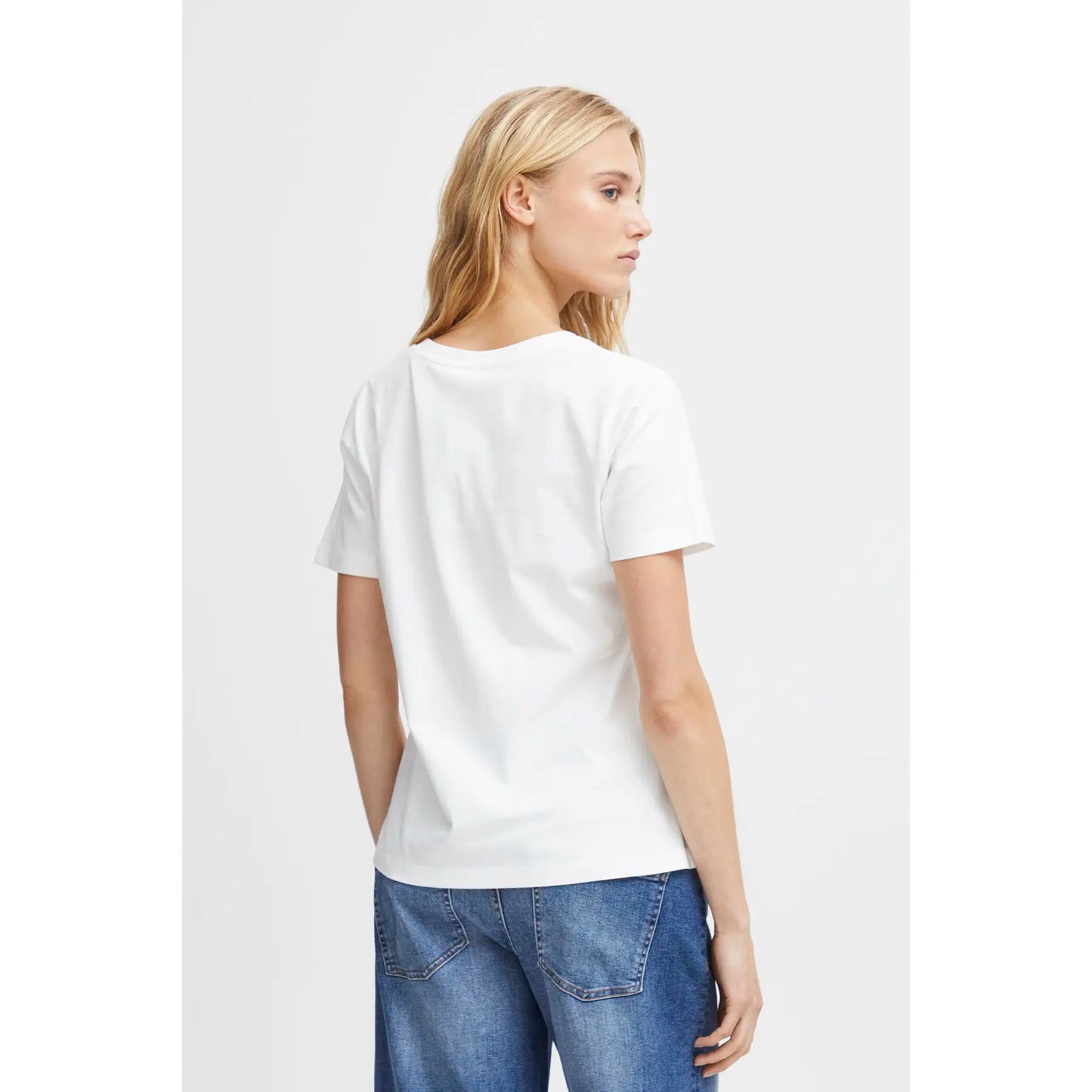 Palmer V-Neck- White
