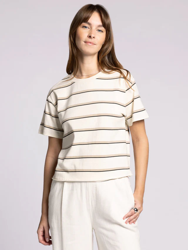 Katelin Tee in Ivory Black