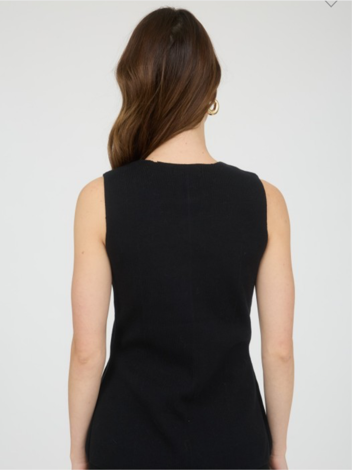 Phoebe Vest-Black