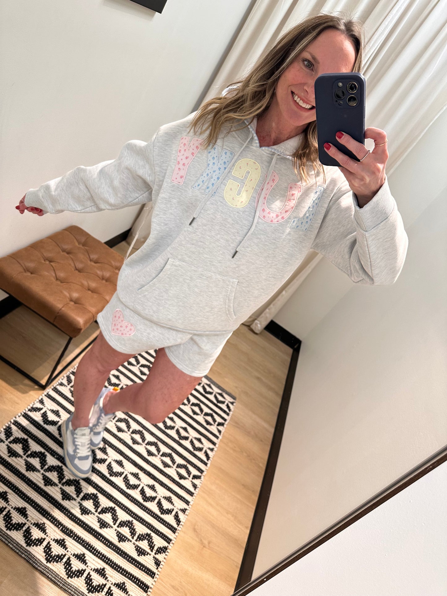 Lucky Appliqué Short