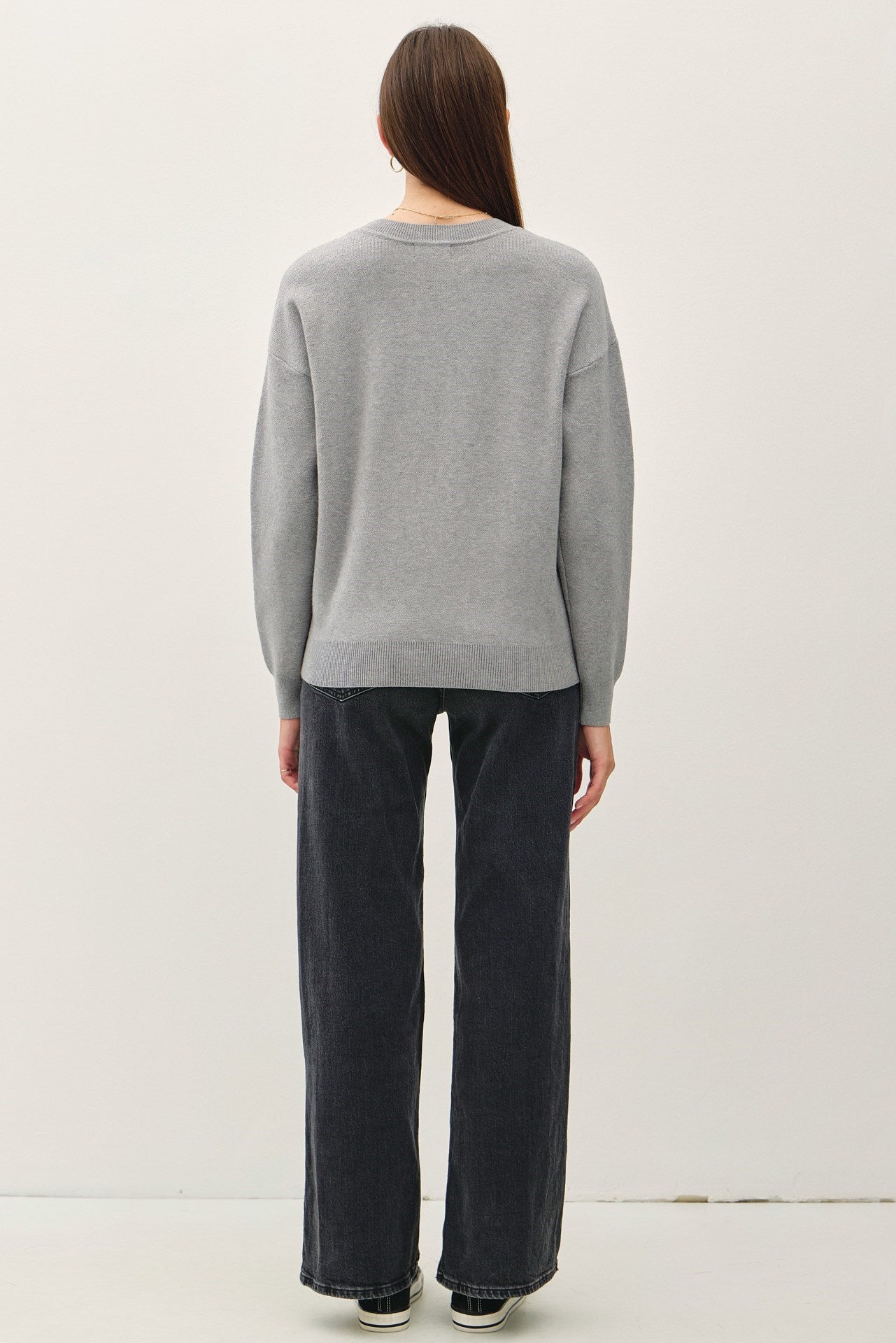 Logen Sweater- Heather Grey