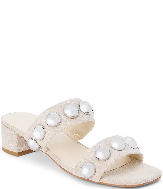 Venus Suede Stud Heel