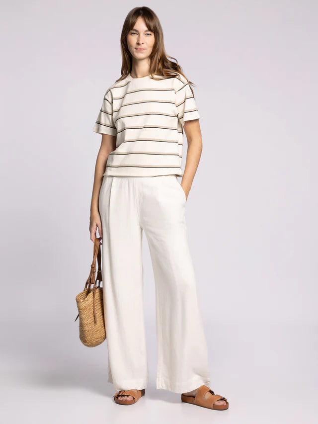 Katelin Tee in Ivory Black