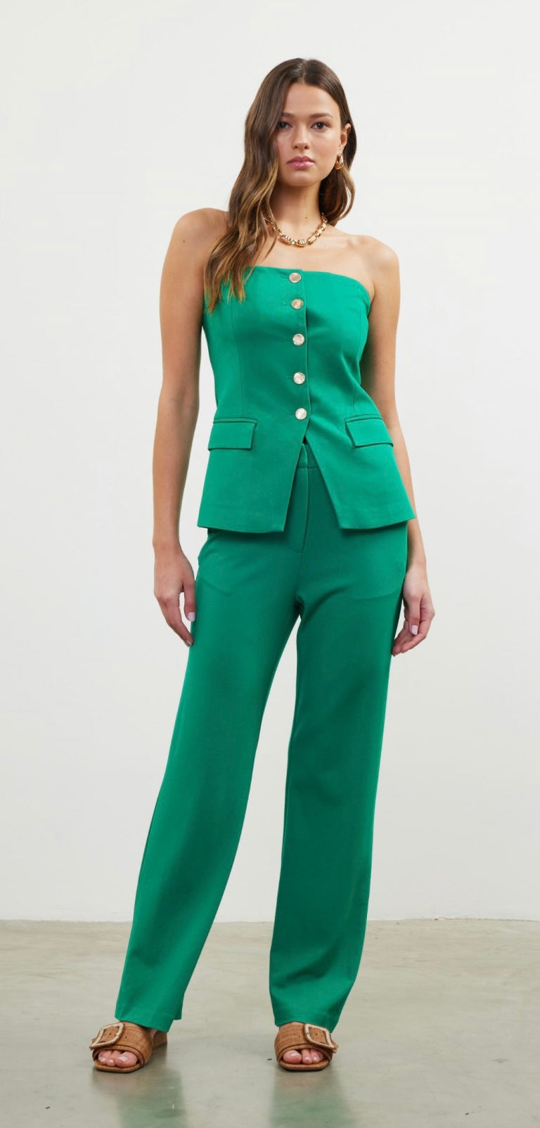 Kelly Strapless Vest