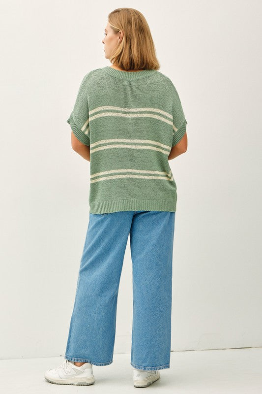 April V-Neck Sweater