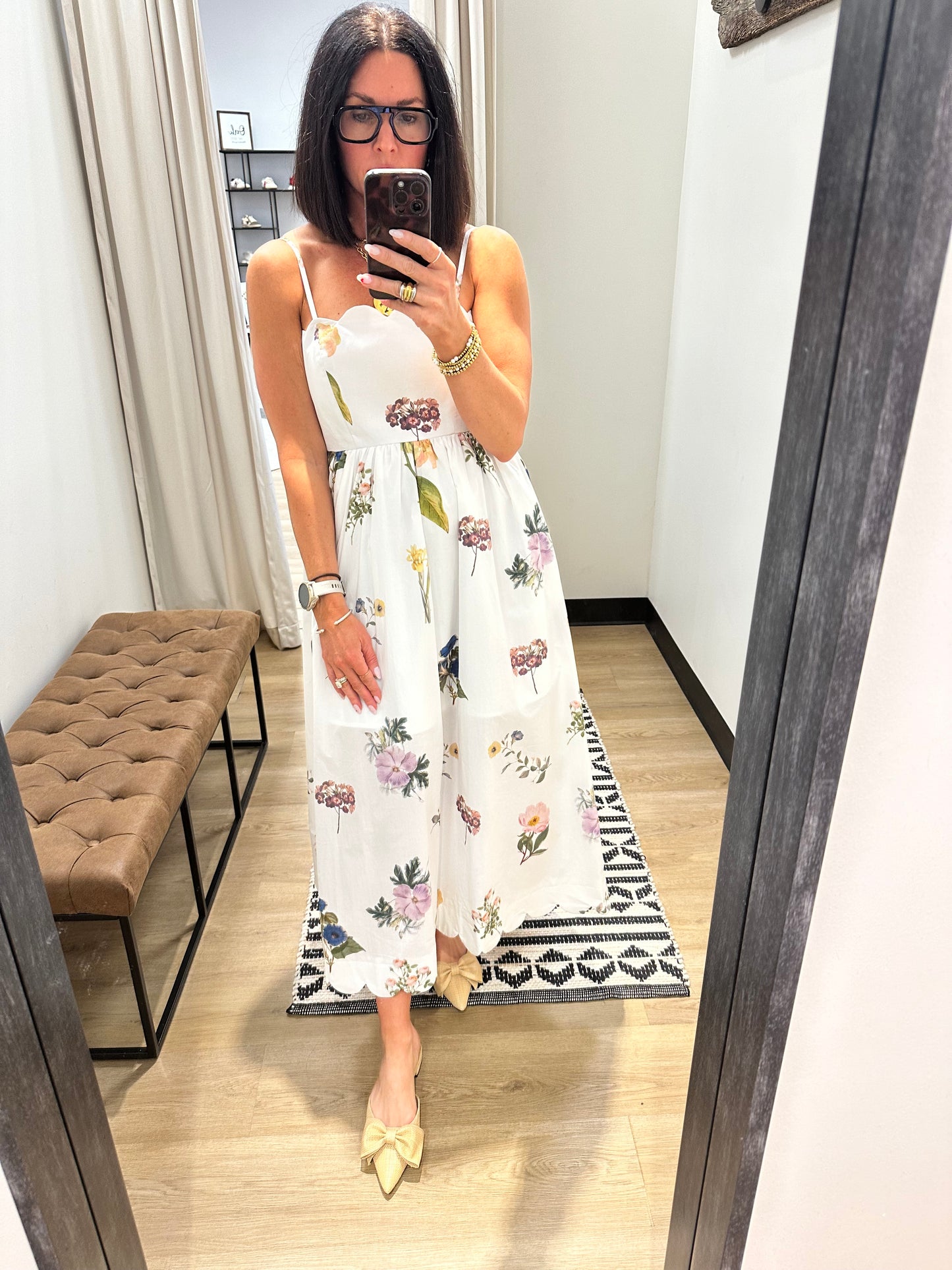 Lexi Tie Back Floral Maxi