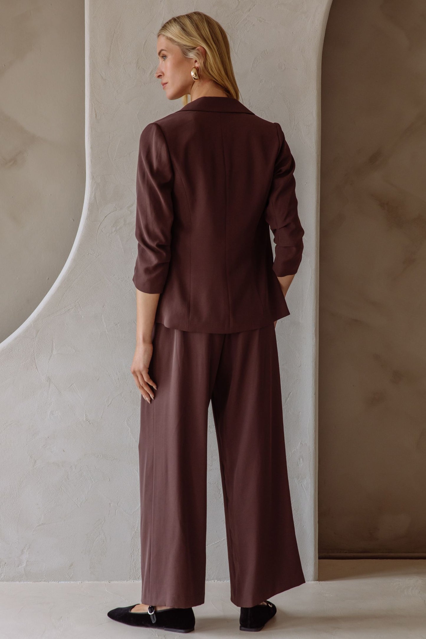 Leyla Blazer Espresso