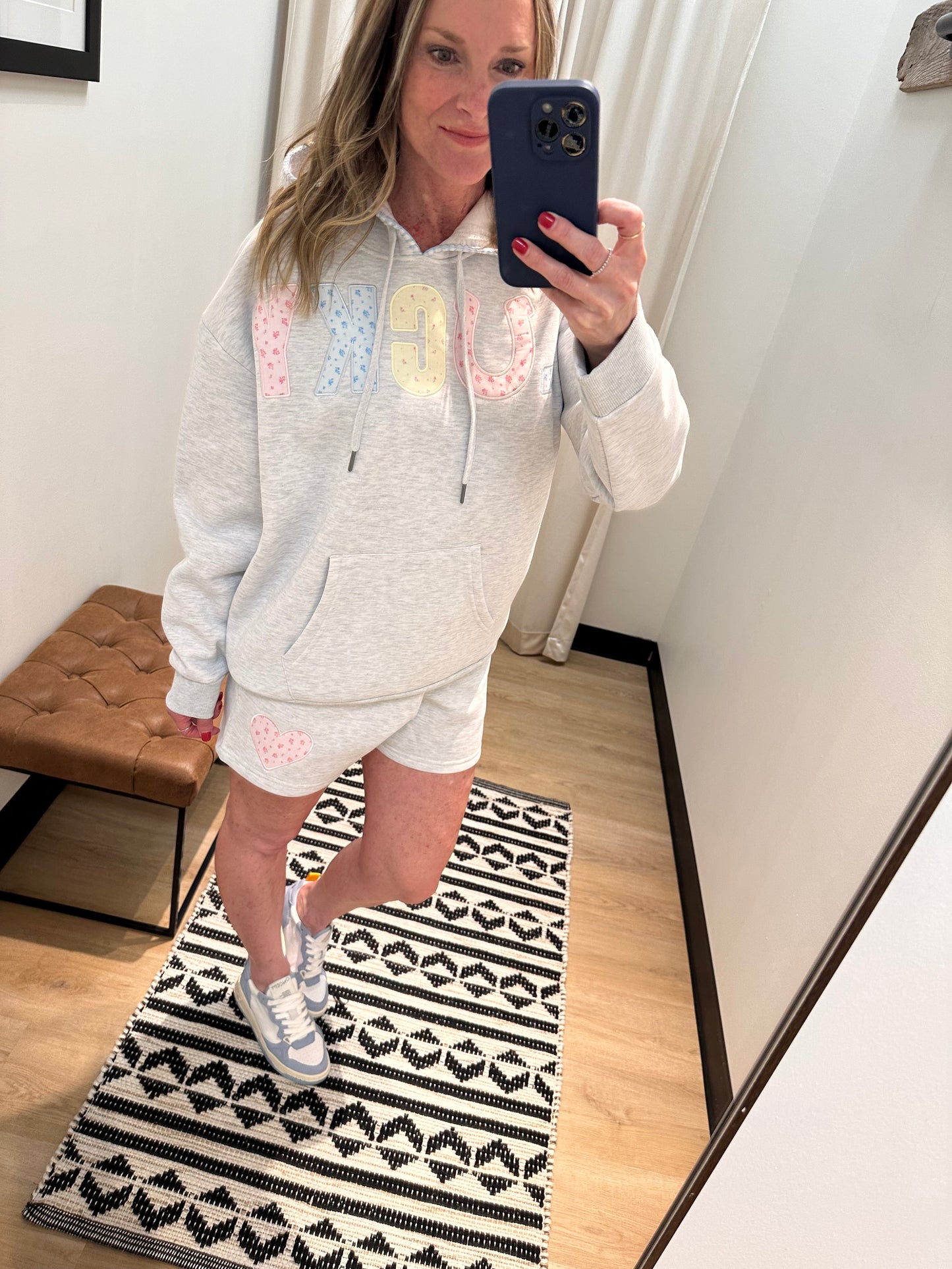 Lucky Appliqué Sweatshirt