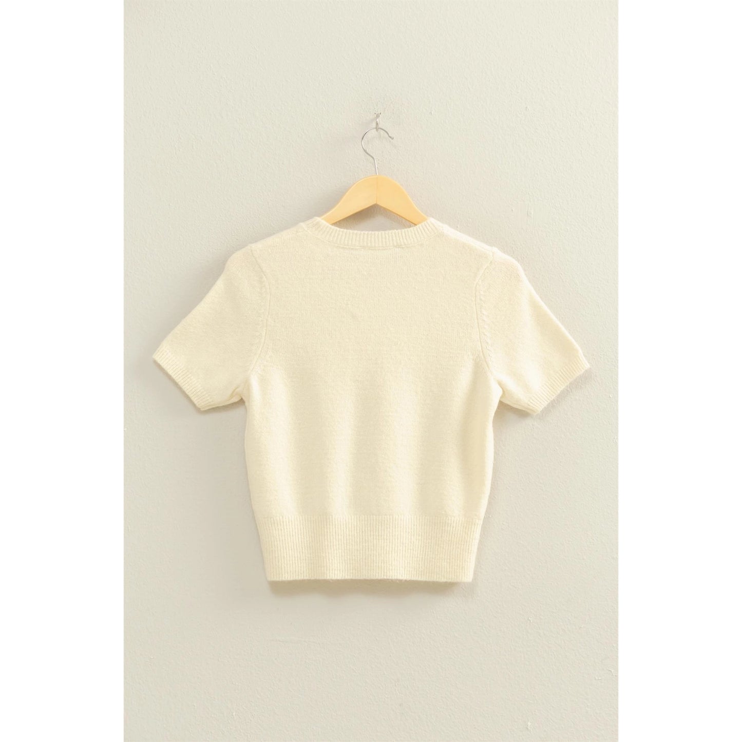 Eve Short Sleeve Sweater