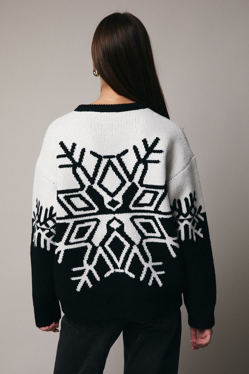 Amelia Snowflake Sweater