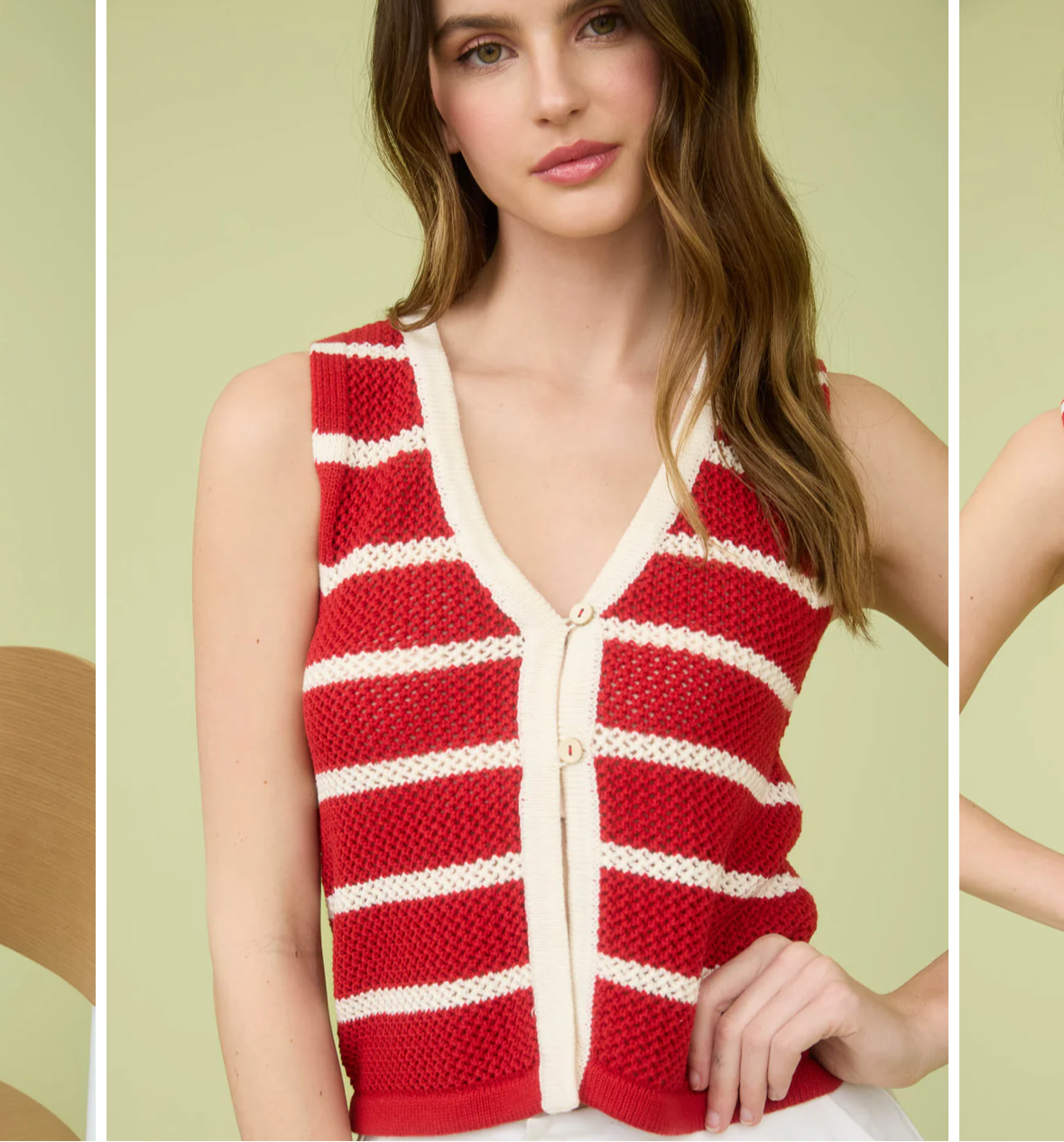 Baylee Striped Vest