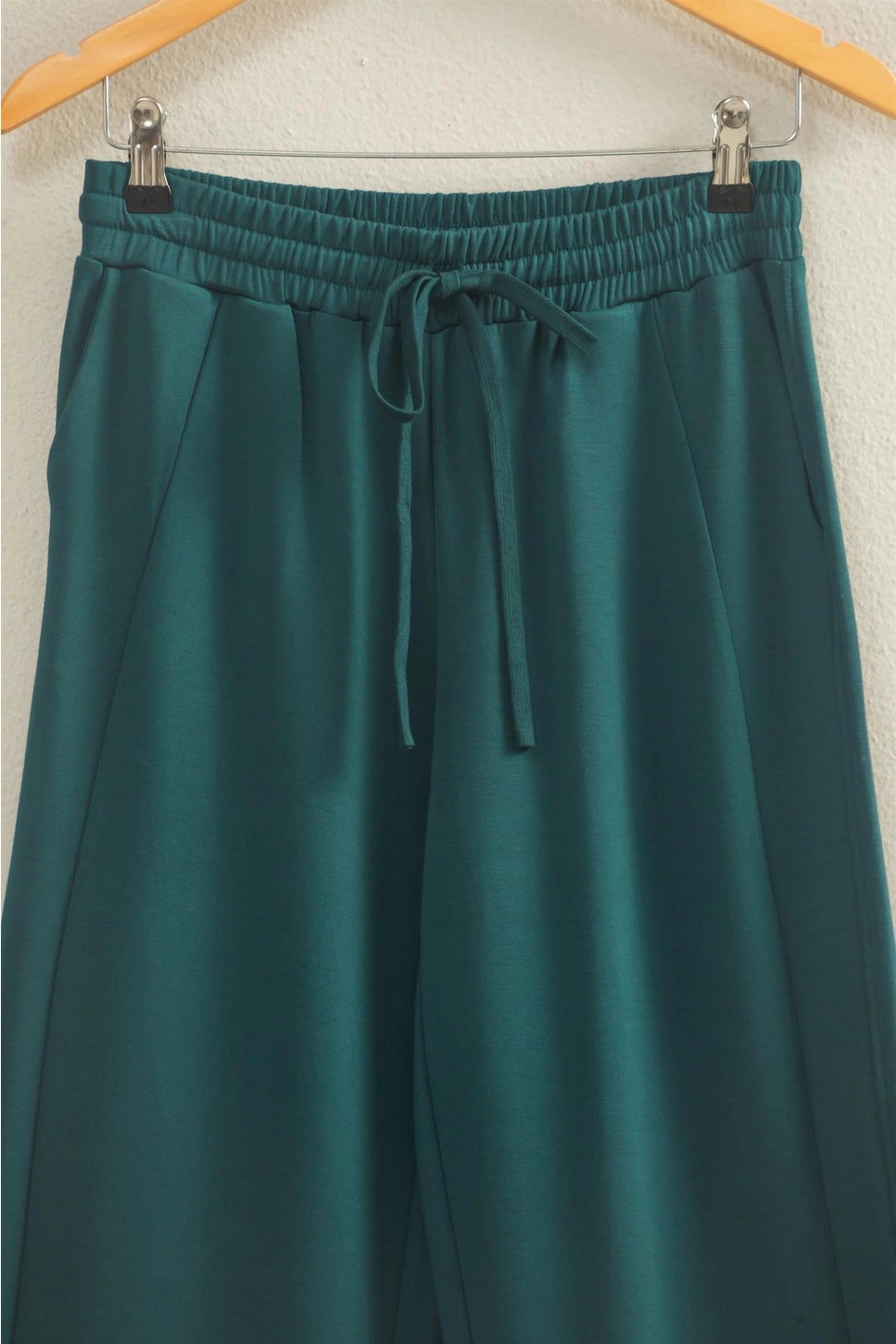 Elliott Scuba High Waist Pant- Deep Green