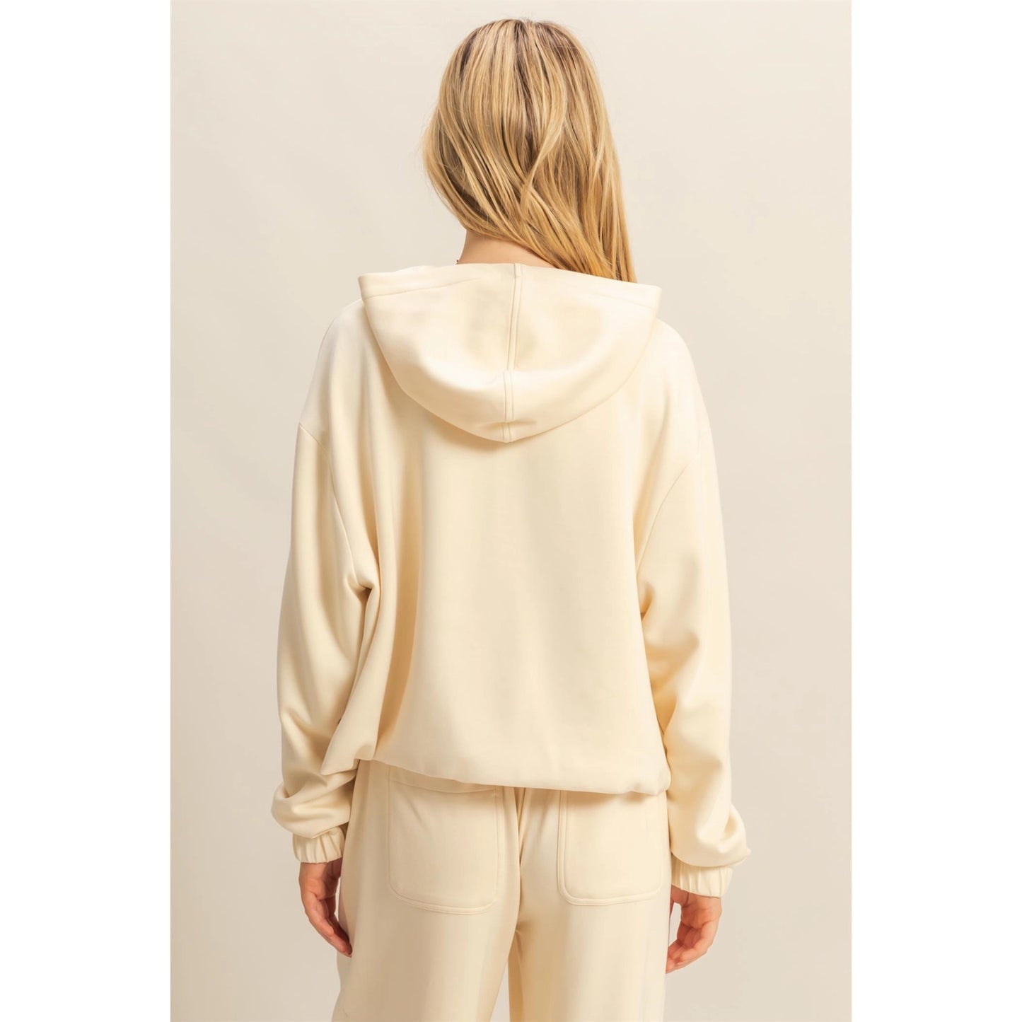 Erin Casual Chic Hoodie- Alpaca
