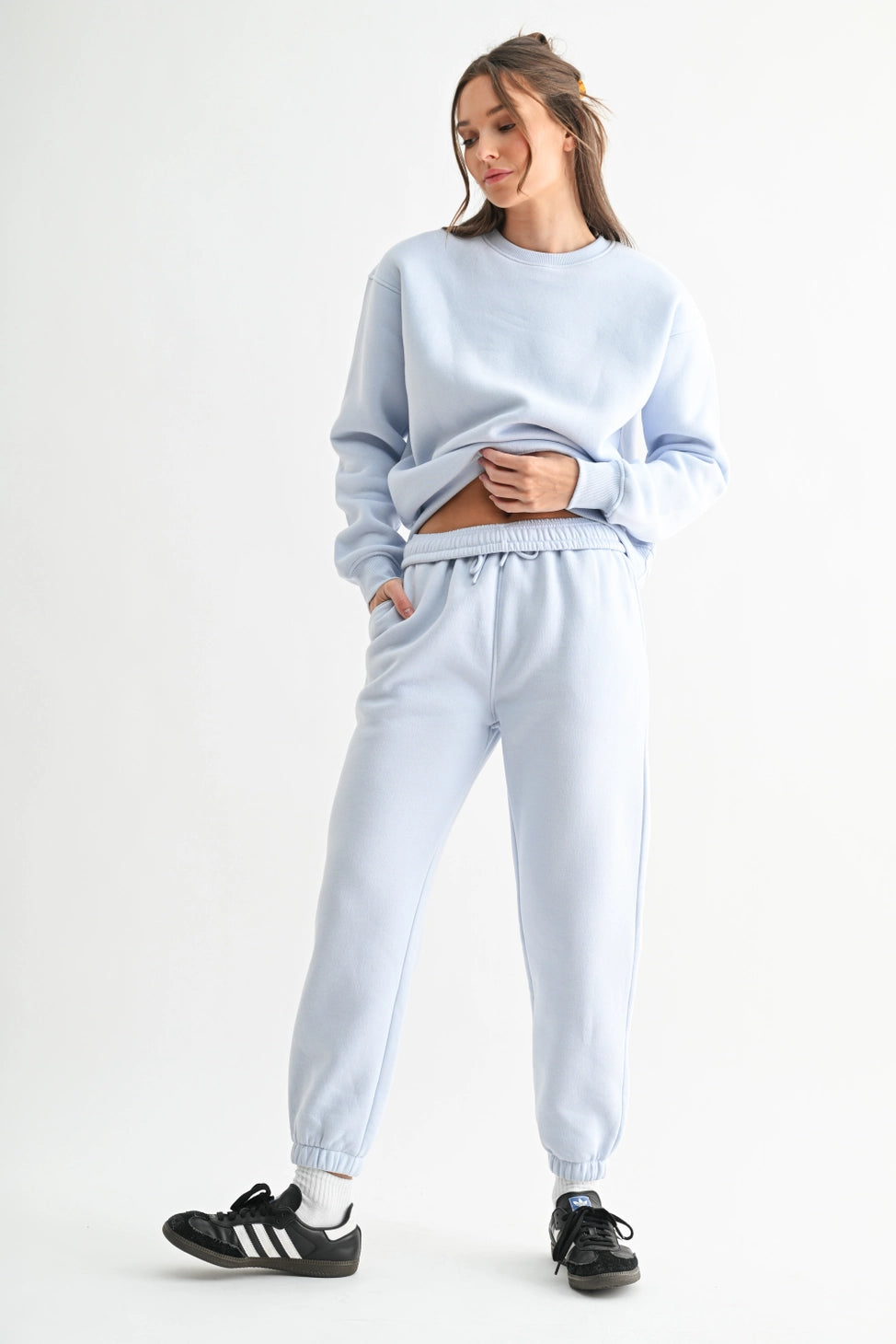 Classic Fit Fleece Sweatshirt