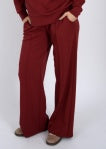 Prida Soft Knit Drawstring Pant- Chili