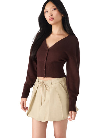Lauryn Cardigan Chocolate