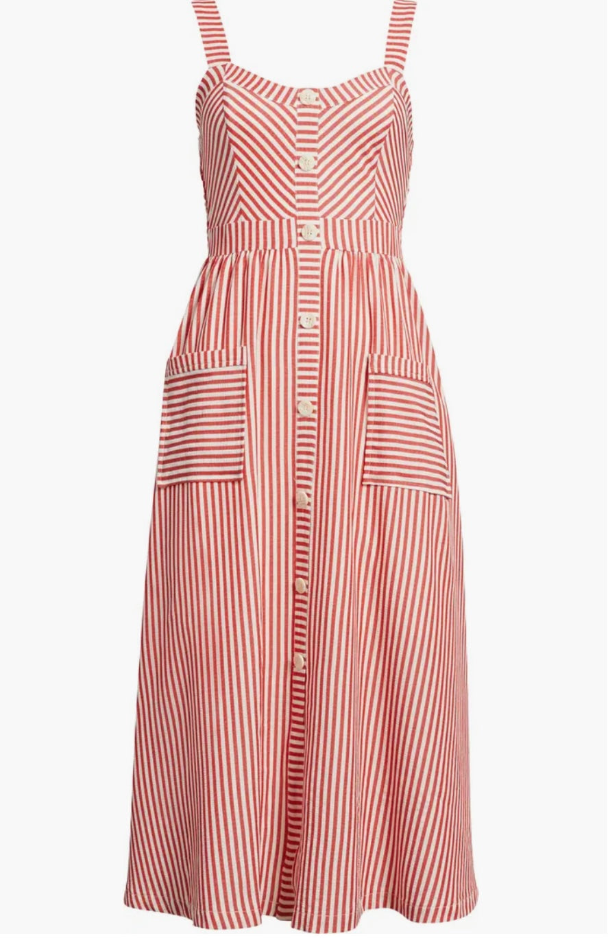 Scottie Striped Sundress