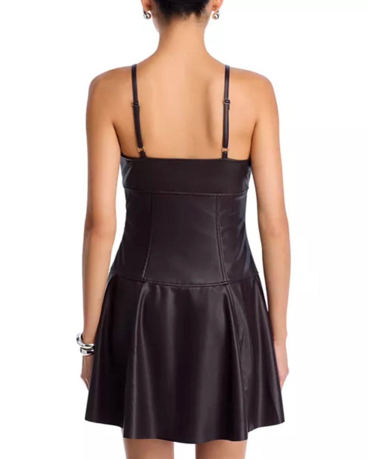 Abbott Faux Leather Dress