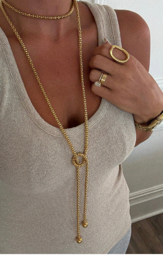 Alex Necklace- Gold