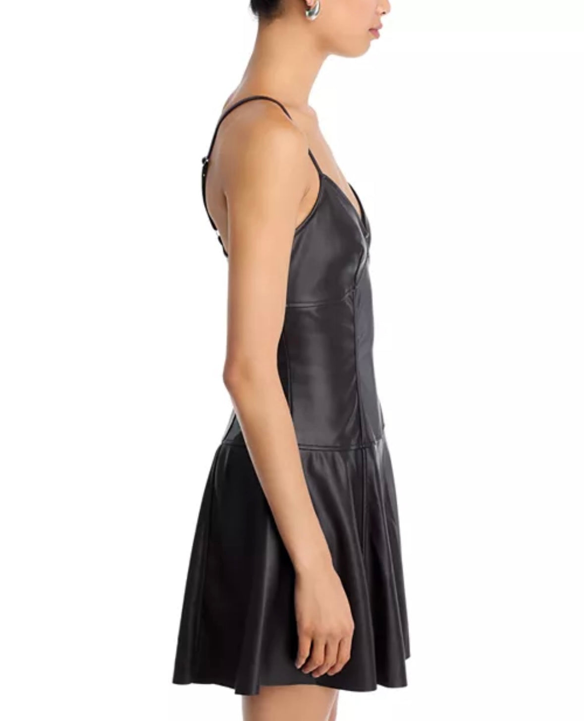 Abbott Faux Leather Dress