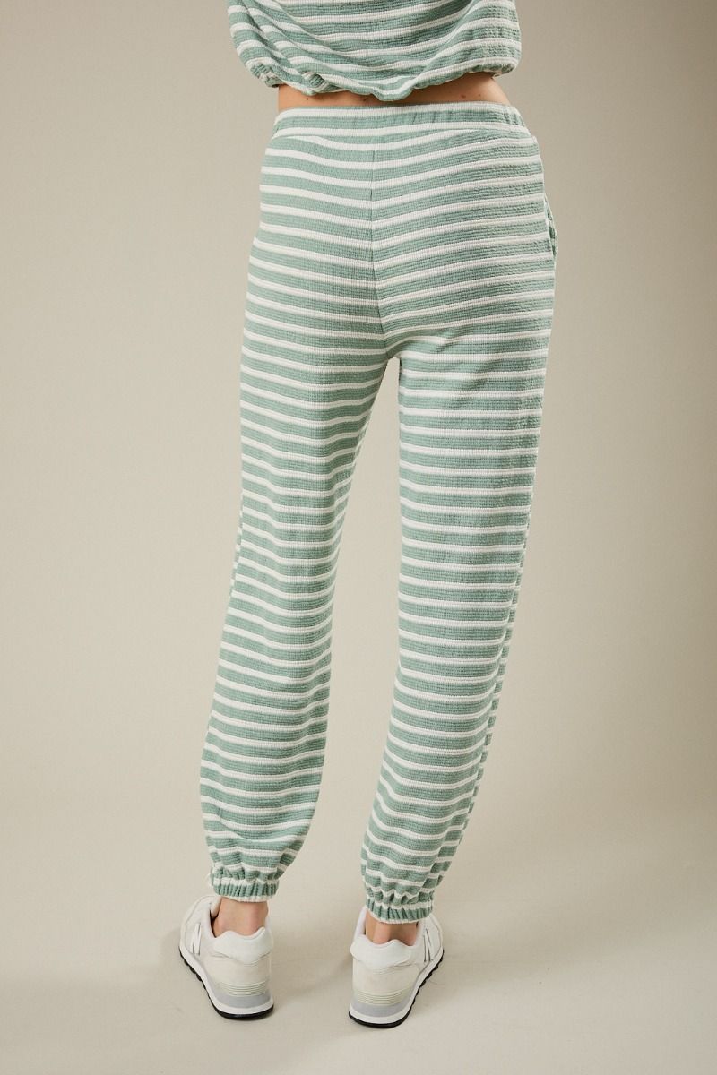 Raylee Knit Jogger- Sage