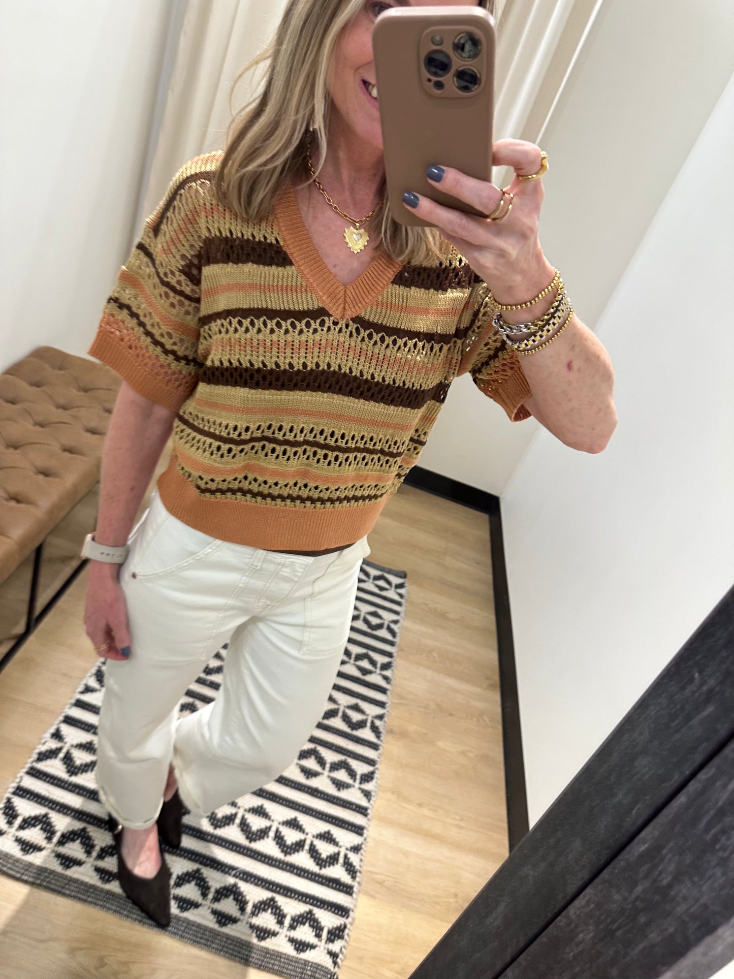 Noreen Stripe Sweater