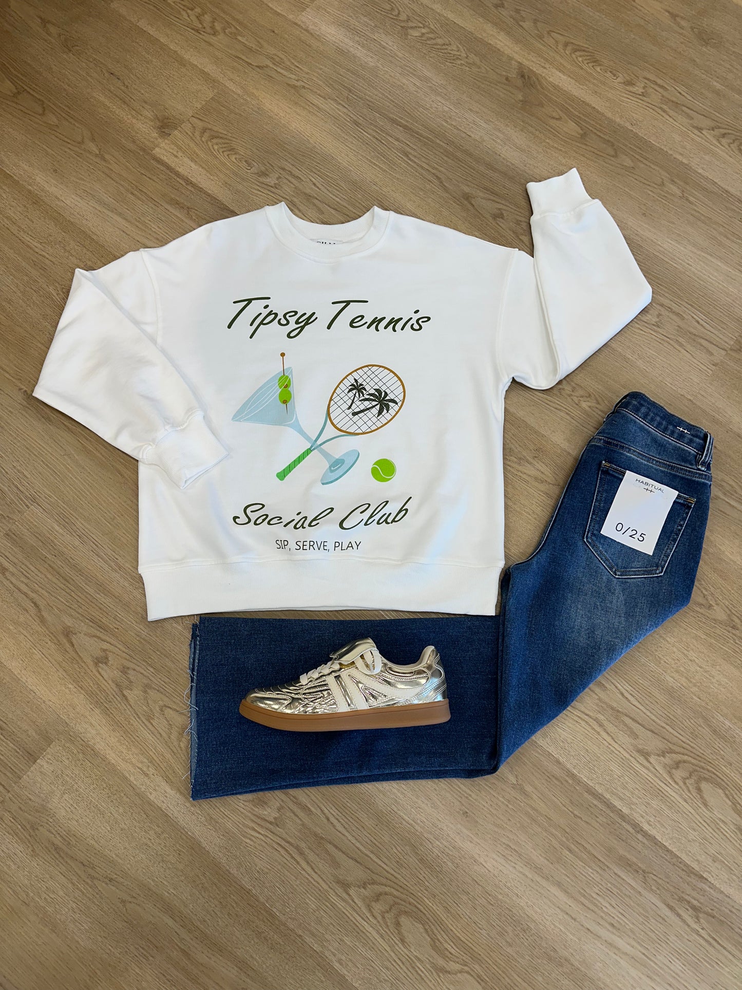 Tipsy Tennis Sweatshirt