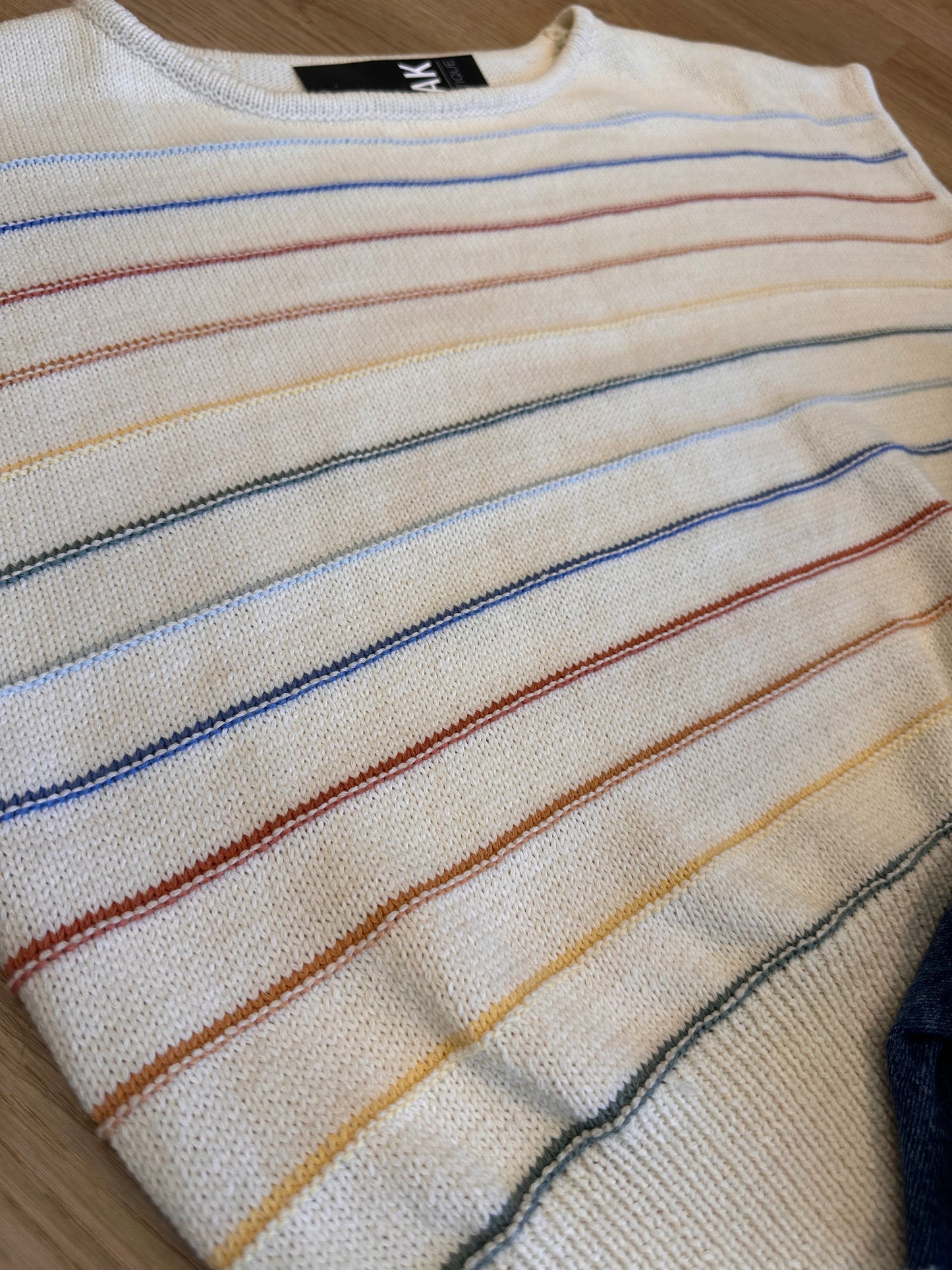 Waverly Striped Top- Blue Multi