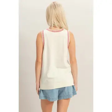 Game Day Knit Tank