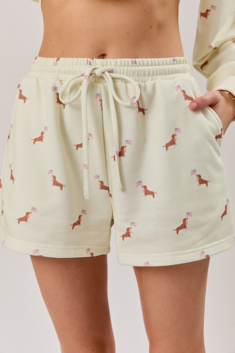 Winnie Shorts- White