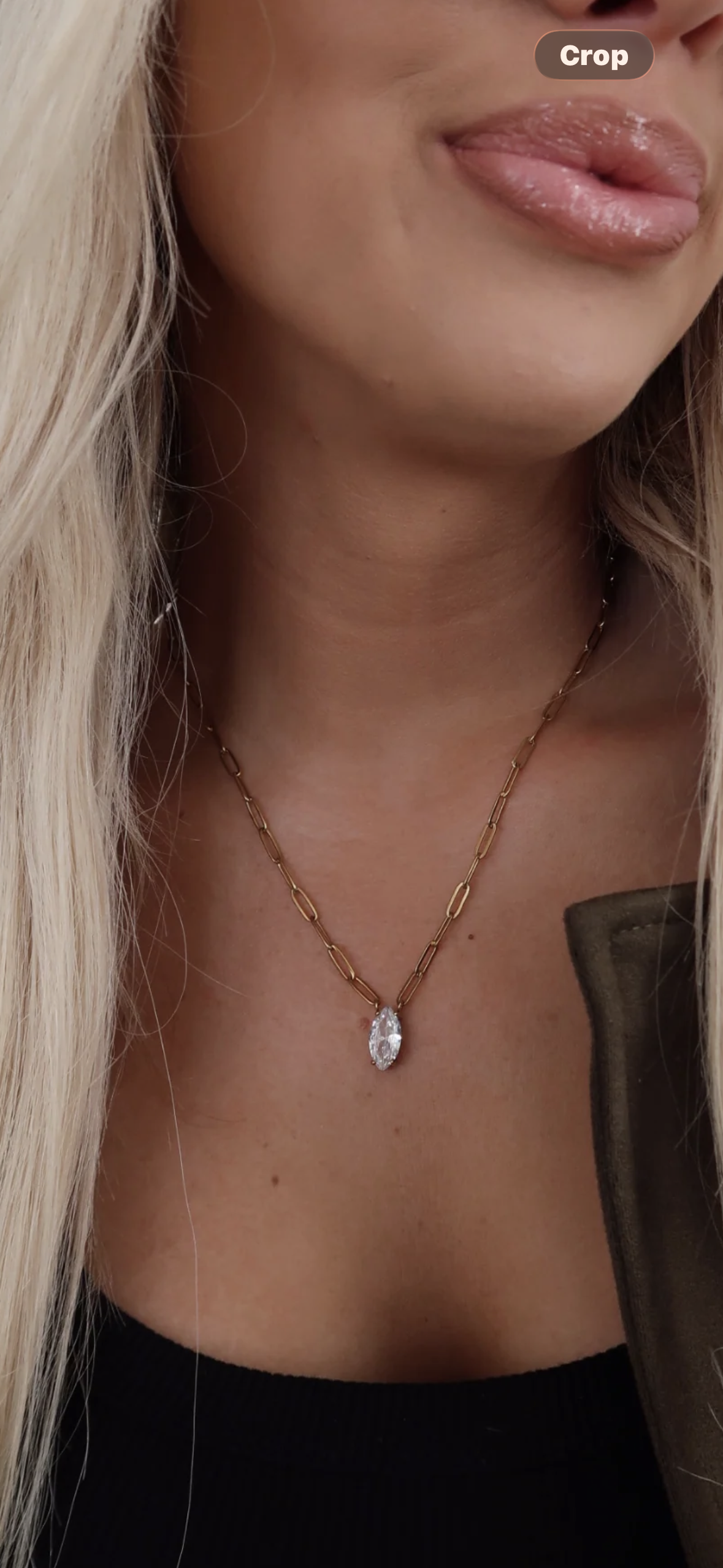 Hadley Diamond Pendant Necklace