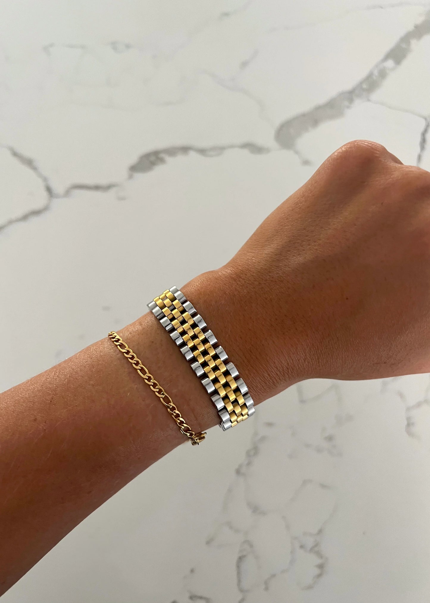 Sarah Two Toned Bracelet