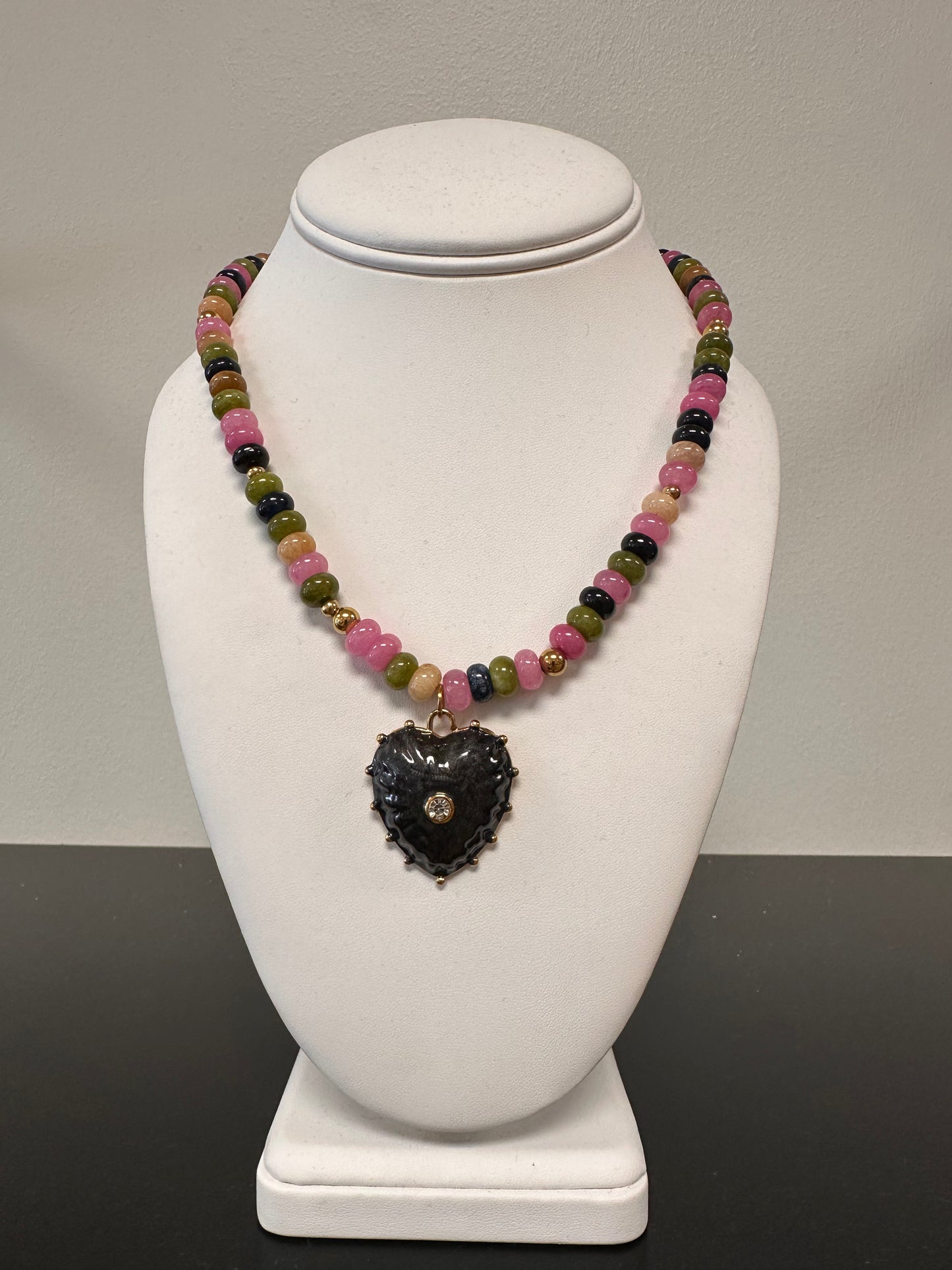 Lovers Riot Heart Necklace