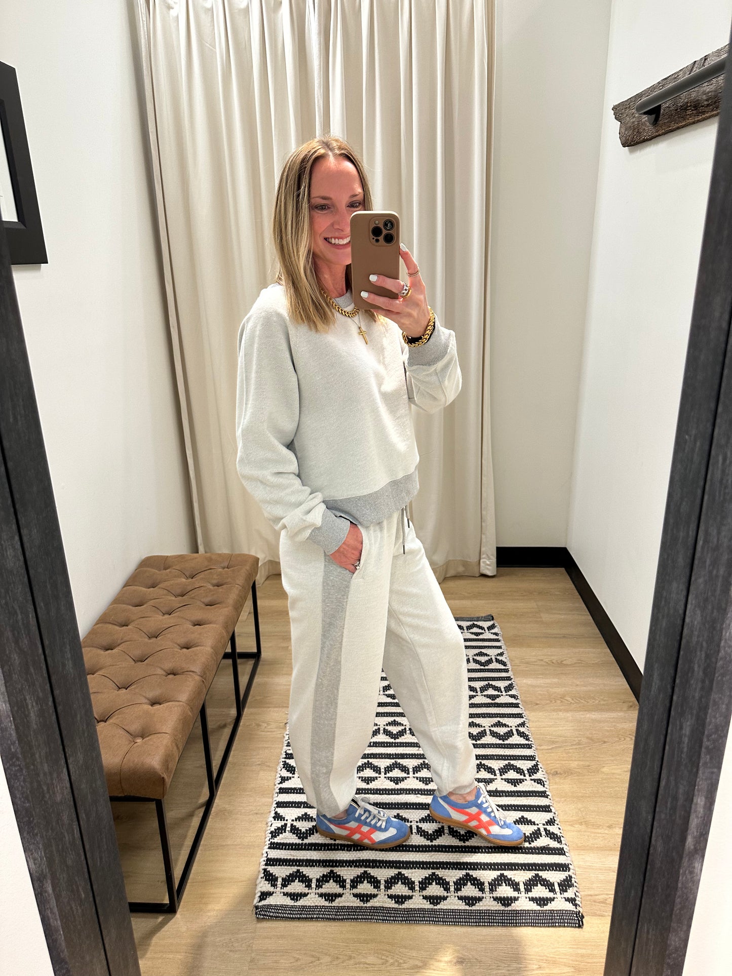 Helen Sweatpant Heather Grey
