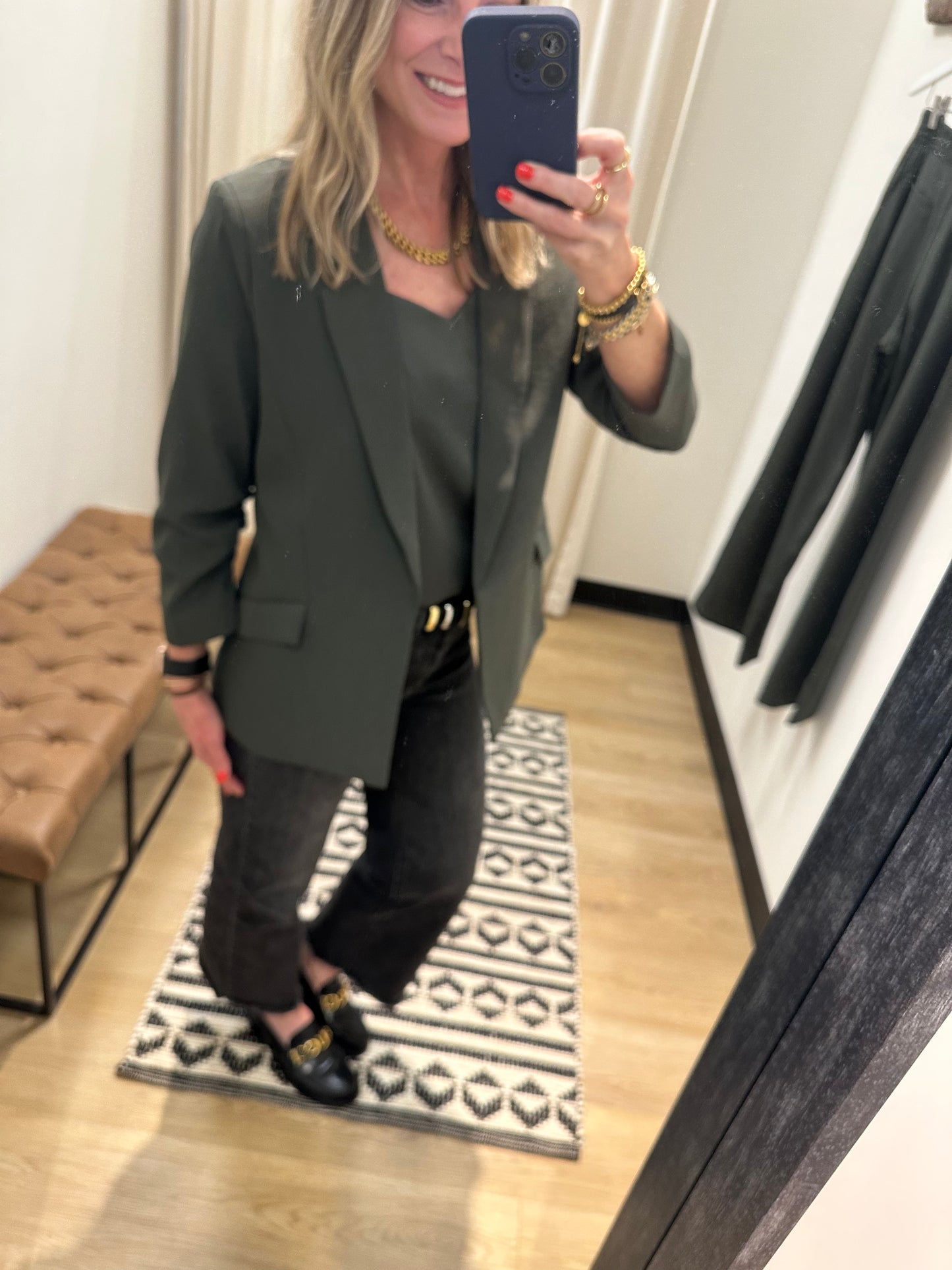 Leyla Blazer Olive