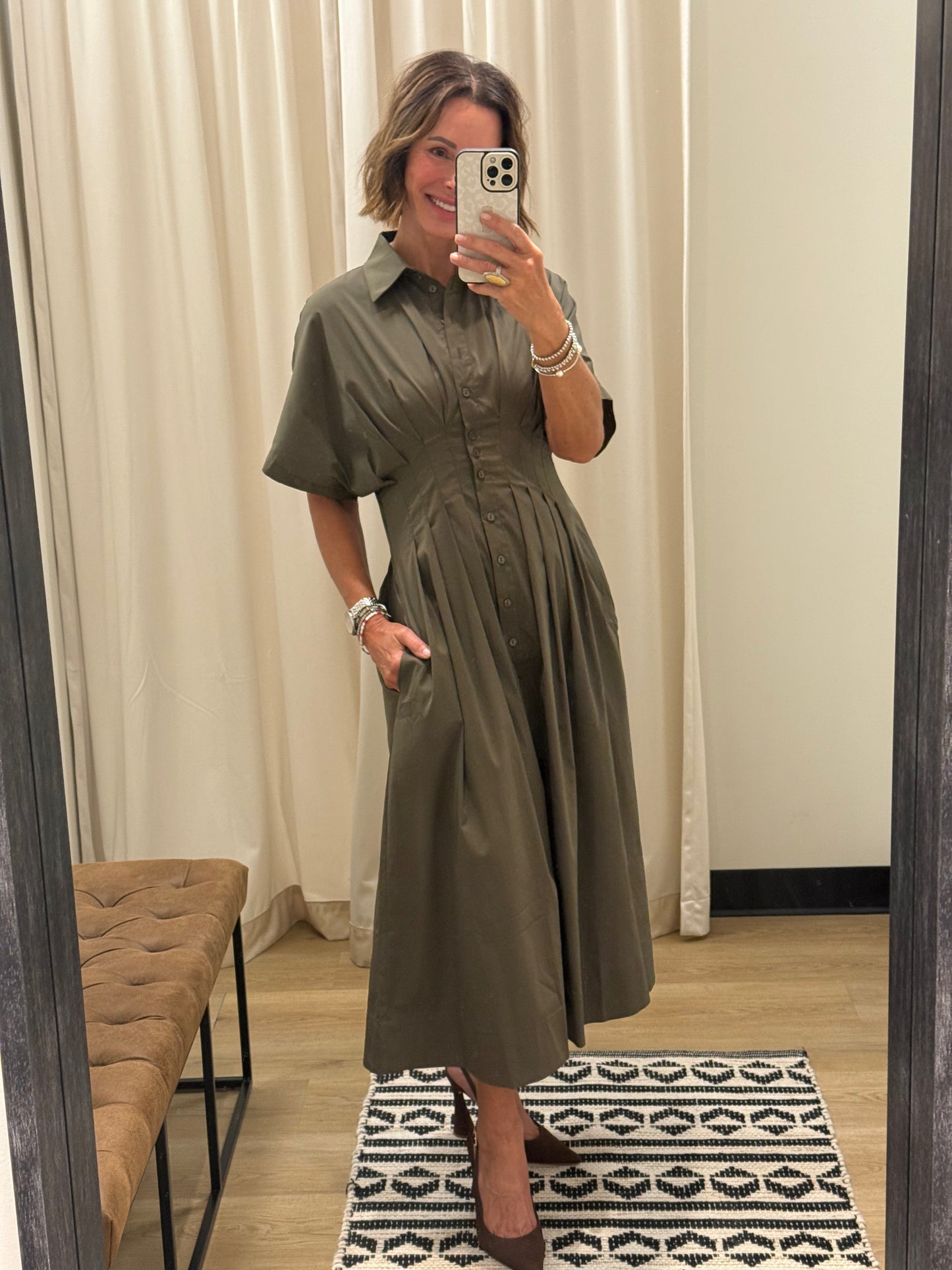 Michelle Button Up Maxi