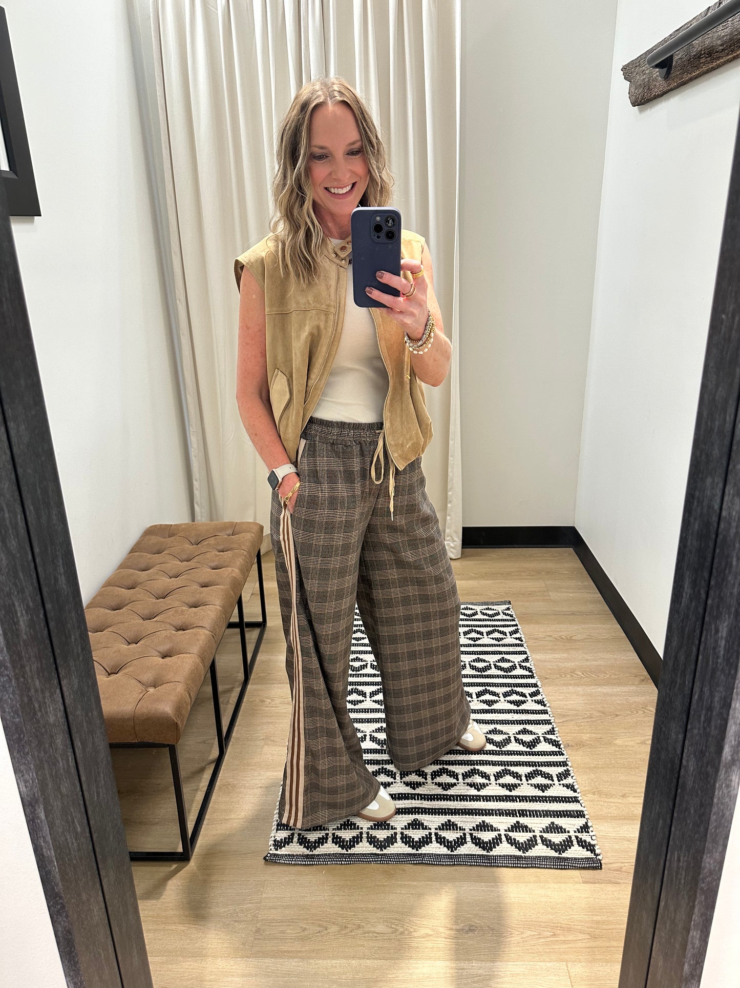 Belen Plaid Pants