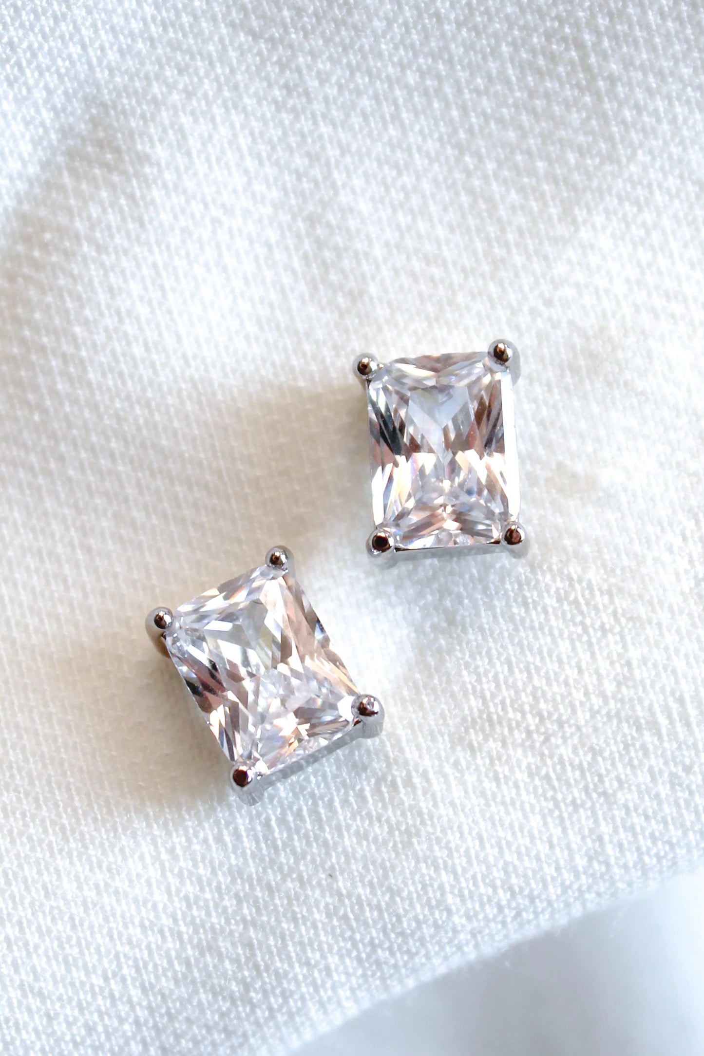 Prism Stud- Silver